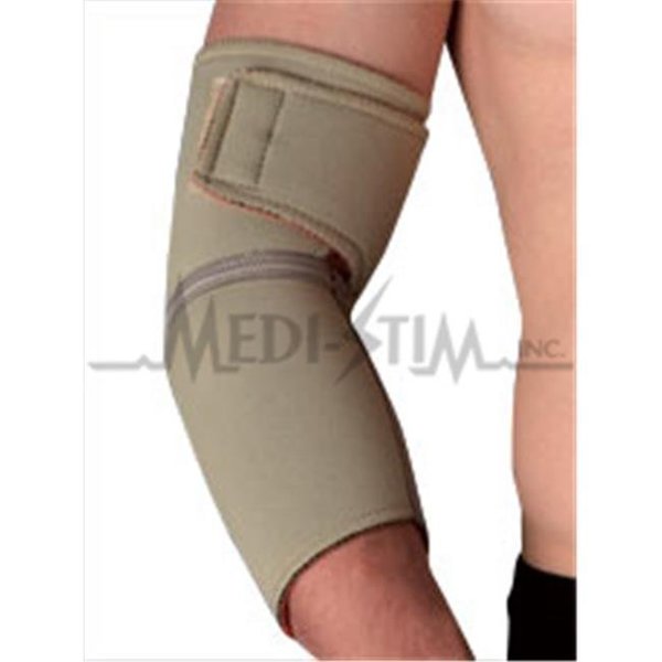 Thermoskin Thermoskin CEW87306 Conductive Elbow Wrap - 2XL 16 in. - 17.75 in. Around Elbow Joint CEW87306